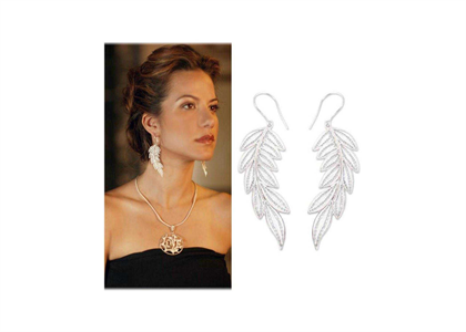 Rhodium Plated | Chandelier Earrings